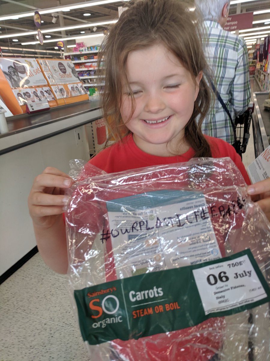 Here you go @sainsburys: #OurPlasticFeedback! The lovely lady at the checkout offered to give it to the manager of the Prestwick store. Thanks @HughFW and @itsanitarani for giving us a way to make our voices heard.