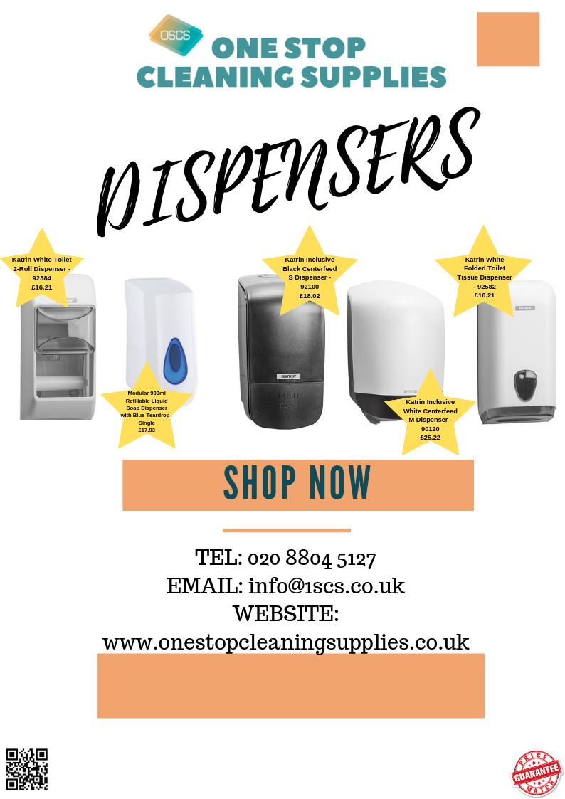 StopSupplies's tweet photo. Shop Our Dispenser Range Now, Perfect For A Variety Of Businesses! 
https://t.co/MIQAqocyFY
#clean #cleaningproducts #onestopcleaningsupplies #shopping https://t.co/0LwjhJk8AA