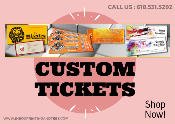 inBoxPrintTee's tweet image. Why do we need to use an event ticket ?? You have great designs; You can sell ad space; Include an upcoming event calendar; and tell your story!! Start customizing your event tickets and leverage your ROI to next level! 
inboxprintingandtees.com/tickets/
 #customtickets #inboxprinting