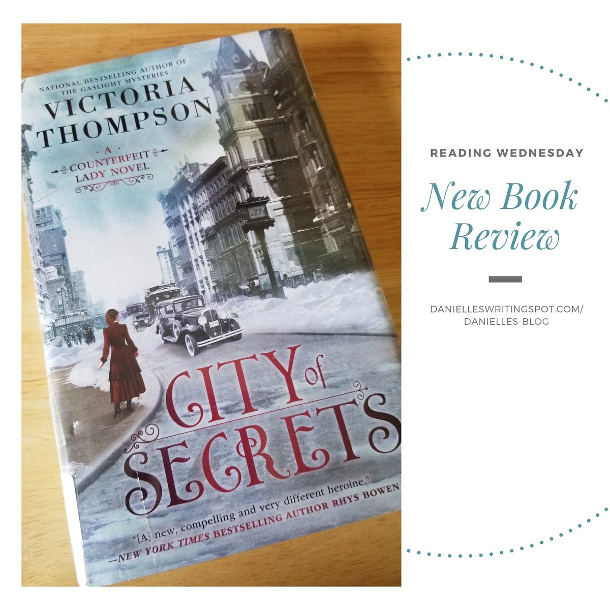 DGrandinetti's tweet photo. Can justice only be accomplished through the rule of law? City of Secrets by Victoria Thompson will challenge and entertain; I recommend it!
#readingwednesday #bookreview #historicalfiction #cityofsecrets #counterfeitlady #victoriathompson @gaslightvt
https://t.co/zWQEyNkX2z https://t.co/wpXUaX1RJh