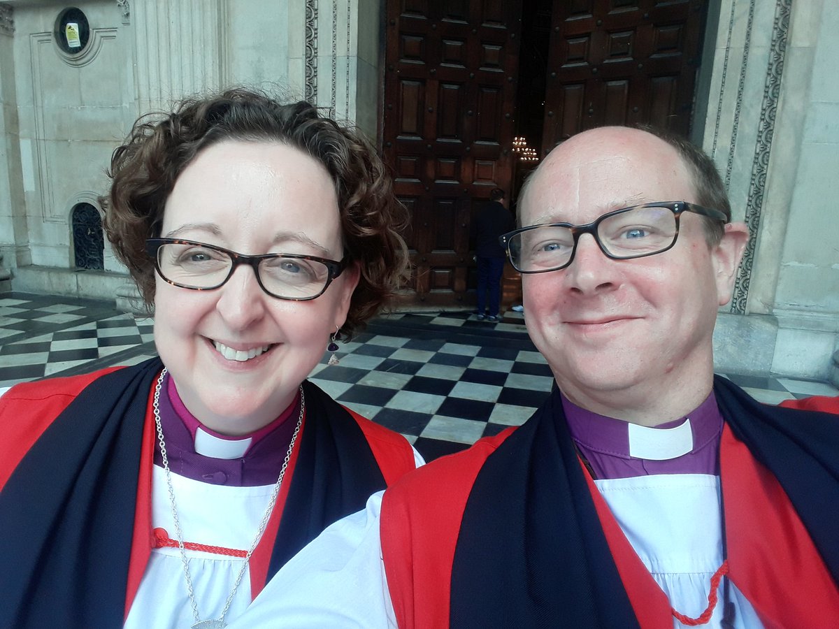 Awesome to be part of the consecration of @joannegrenfell as the new bishop of Stepney. <a href="/dioceseoflondon/">London Diocese</a> excellent news.  <a href="/bishopSarahM/">BishopSarah</a>
