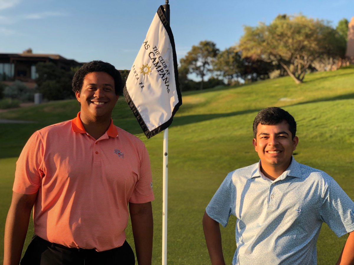 .<a href="/Rhys_Phinnessee/">Rhys Phinnessee, PGA</a> is having a great time at The Club at Las Campanas in Santa Fe, New Mexico for his summer internship. He even had a visit from fellow <a href="/SHSUPGM/">SHSU PGA GOLF MGMT</a> student <a href="/BrandonJGarcia_/">Brandon Garcia</a> #SHSU #internships #thatview #skyfordays