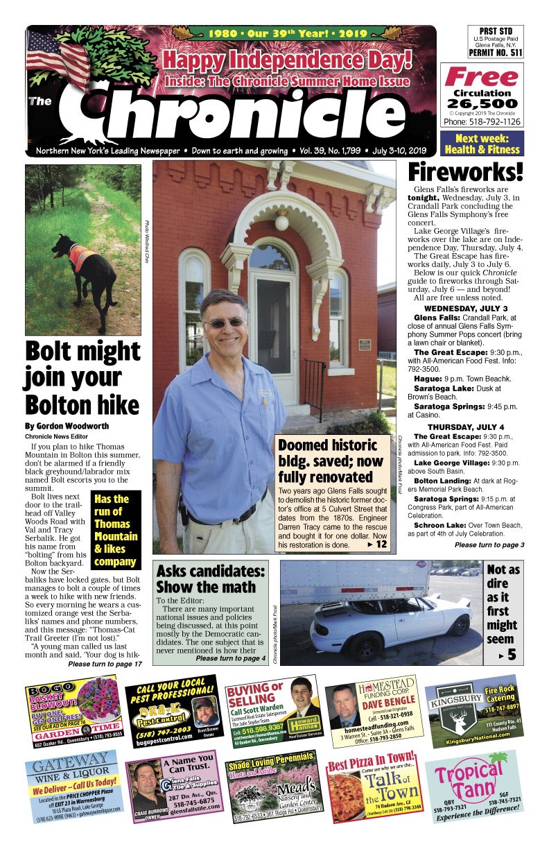 Our November 15 issue  Glens Falls Chronicle
