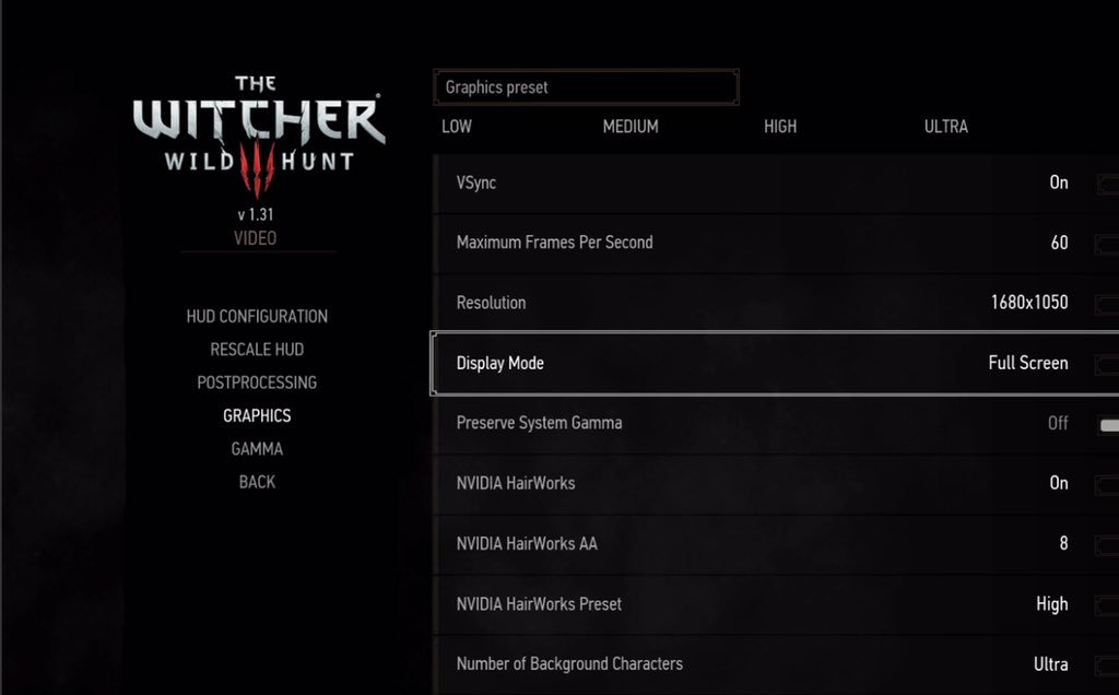 Aaron_YoDancer's tweet photo. @grrrgabbie Also something else I just found online; are you running the game as Borderless Window? If you don’t run it explicitly as Full Screen, it uses Windows gamma settings. The gamma option doesn’t appear unless run in Full Screen either. Hope this helps! https://t.co/XvUbkvrDVj
