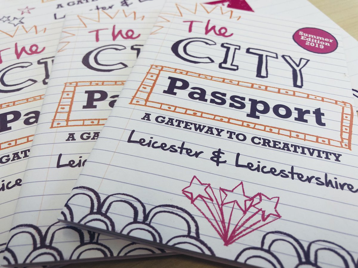 CityClassroom's tweet photo. The #CityPassport is here! Over 6000 children will receive one in the city and county this week! A summer family challenge to stay creative in the school hols! @MightyCreatives #culturaleducation #locallearning https://t.co/Mzn0X5RxWT