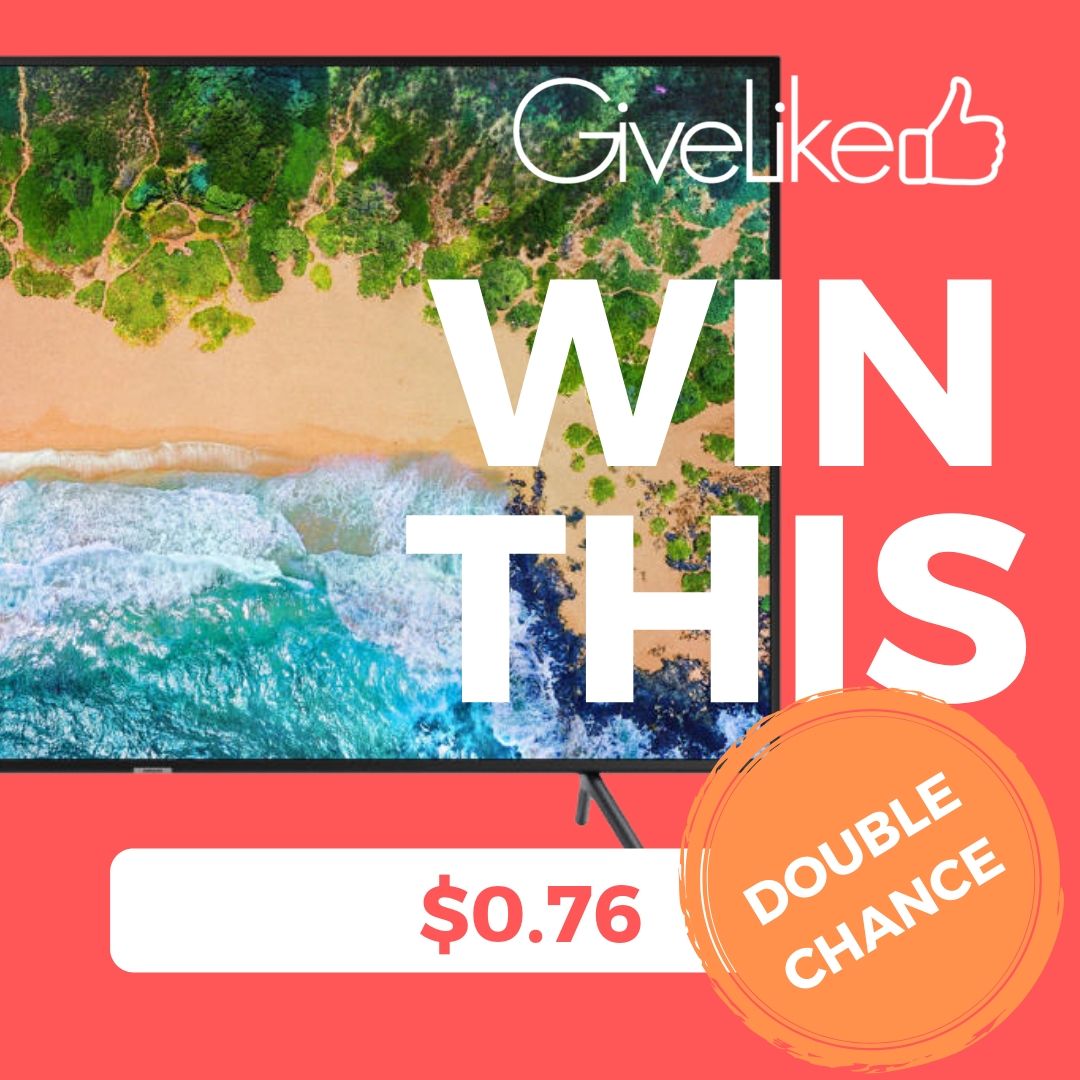 GiveLikeLLC's tweet photo. OMG!

This television is so big, that it doesn't fit in this picture!

If you want to win this Samsung UE40NU7122 smartTV, just buy an entry ticket for $0.76, guess the likes and collect them.

https://t.co/cictPfMYAz

#sweepstakes #samsung #smarttv #win https://t.co/SJskFhByeR