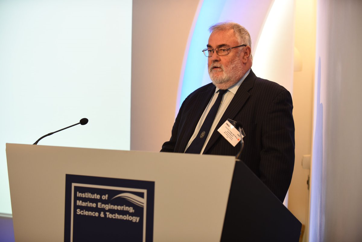 Naval_IMarEST's tweet photo. Keynote day 1 #MECSS2019 Prof Chris Hodge OBE on behalf @IMarEST &amp; Organisers thanked past LS Chairmen called to the stage Kevin Daffey @RollsRoyce @Baddafs Cdr (E) dr ir RD Geertsma @tudelft Capt Matt Bolton @Matt_Bolton_1 Cdr Ian Hassall @ianhassall559 @DefenceHQ #EAAWVIII https://t.co/eD9AM3R2wE