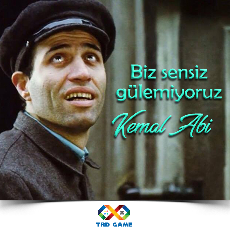 trdgamecom's tweet photo. Hayatımıza güzellik katanlara saygıyla...
#KemalSunal rahmetle anıyoruz... https://t.co/rhTfBhVE1p