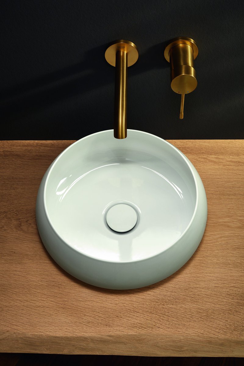 Made from natural raw materials and 100% recyclable the BetteCraft basin has more than just good looks. #EN15804  #ISO14025 #Bette #Sustainable #recycle #greenbathroom