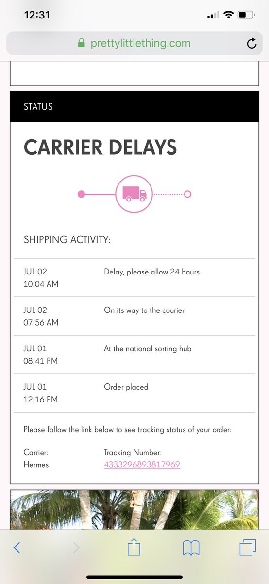 FrankieBeee's tweet photo. @OfficialPLT @OfficialPLT_CS  @Hermesparcels when is my order coming was ment to be next day delivery to be received yesterday!!!! https://t.co/JPs4leVBCR