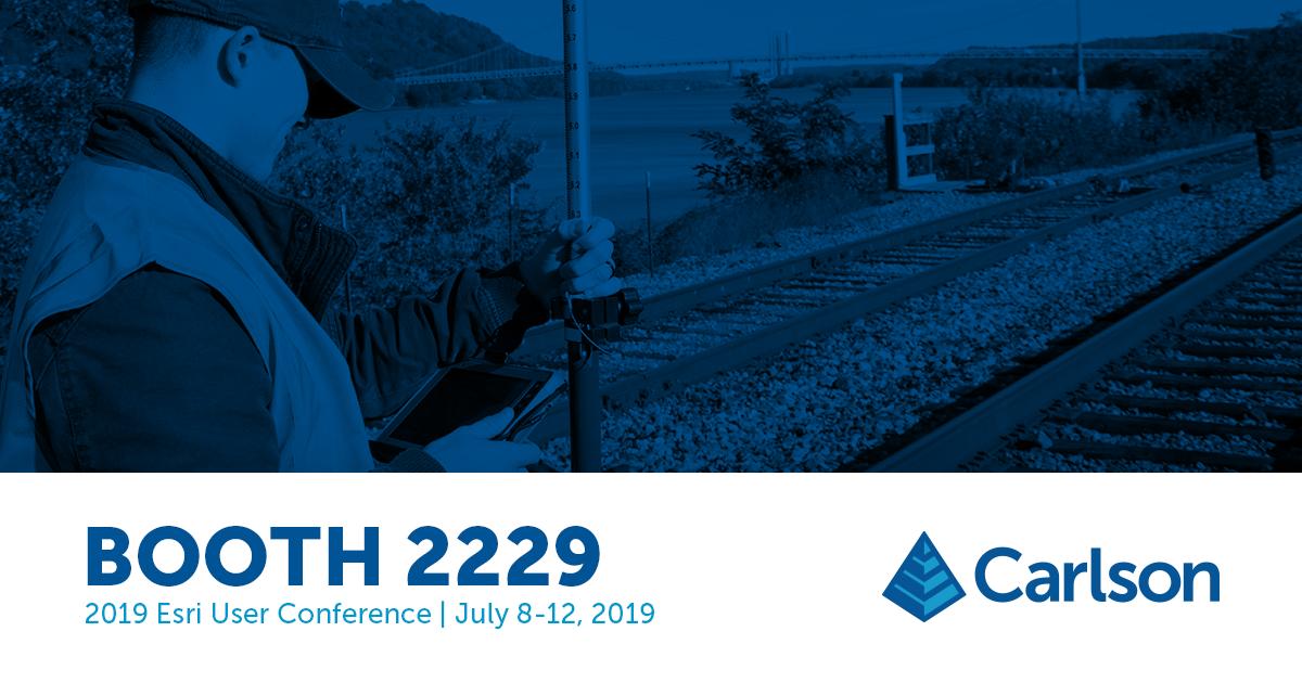 CarlsonSoftware's tweet image. BOOTH #2229 - We&apos;re headed to San Diego, CA, USA, on July 8-12, 2019 for the 2019 @Esri User Conference. We&apos;re bringing Carlson #SurvPC #Esri, Carlson #GIS, the all-new NR3 and so much more! Meet the team and the solutions we have for you.