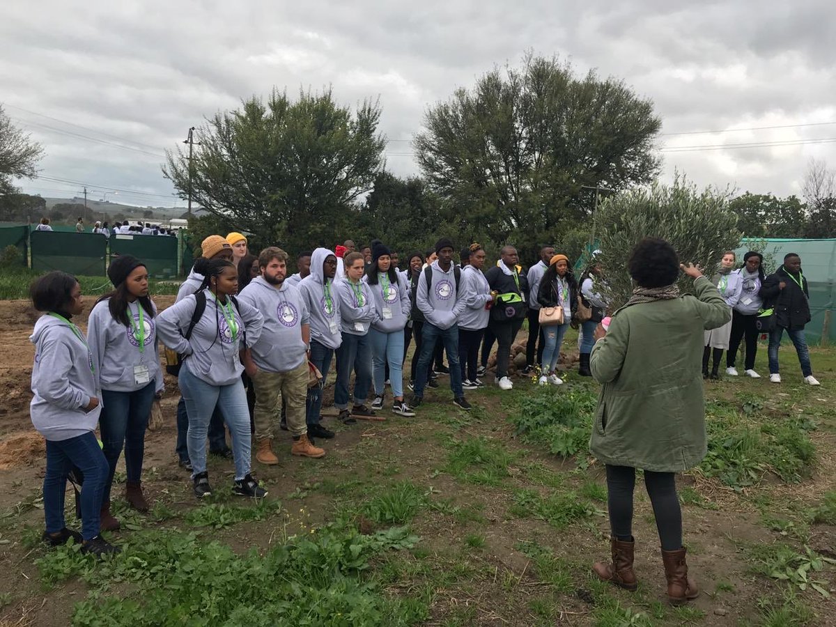 uwcgci's tweet image. “ I feel like a garden 💃🏻 “ the eco-village has a food garden that mimics the running of the ecosystem, with plants that attract certain insects for pollination .. how cool ?
 #GCC2019 #4IR4AFRICA #WednesdayWisdom