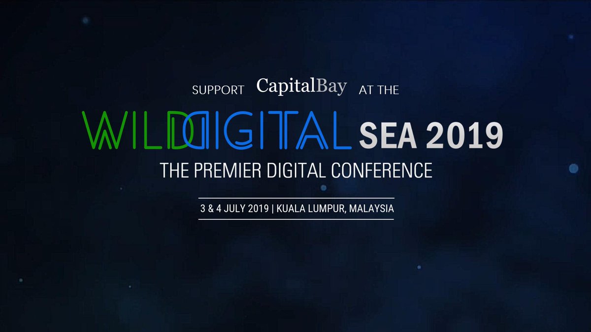 capbaymy's tweet photo. Catch our Co-Founder, Darrel Ang's pitch tomorrow (4/7/2019 @ 3pm) as part of this year's StartUp Disruptor Arena at the Wild Digital South East Asia Conference 2019 at Le Meridien, Kuala Lumpur!
#WildDigital #Fintech #CapitalBay #disruptur #smartfinancing https://t.co/HdJXYI6EL7