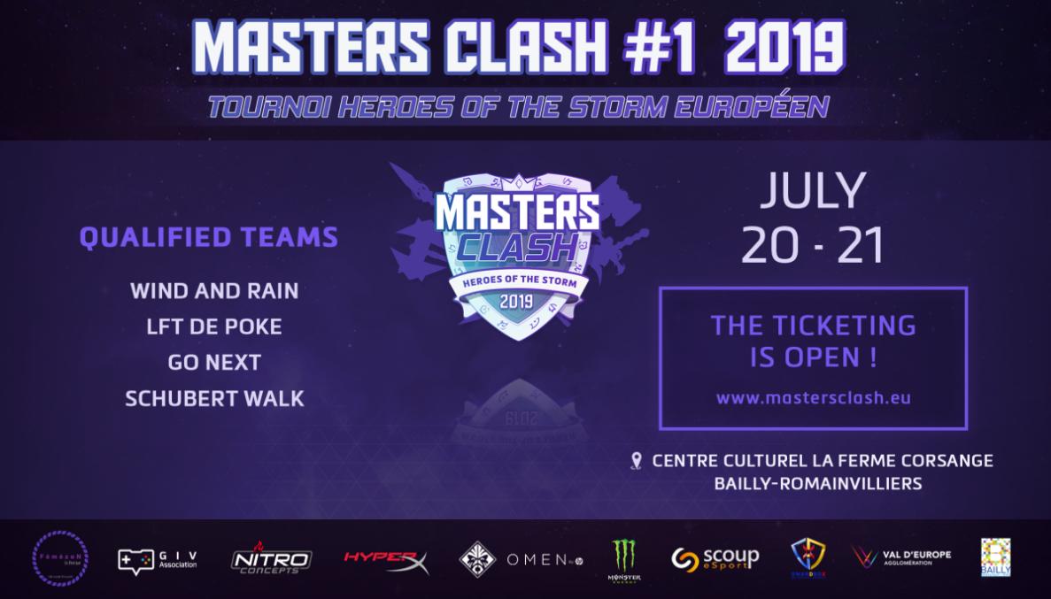 Ladies &amp; Gentlemans
We've got our 4 wonderful Qualifed teams !

Ticketing is open ! Buy one now and meet all the players, staff and casters !

20-21th July close to Paris !