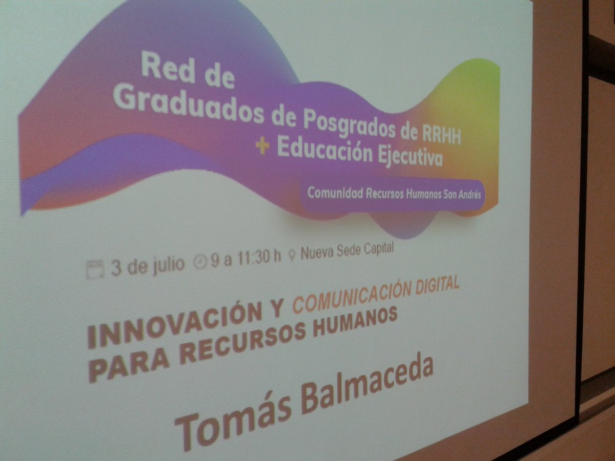Preparándonos... Hoy <a href="/capitanintriga/">Tomás Balmaceda</a> en <a href="/UdeSA/">Universidad de San Andrés</a> 
Los esperamos! <a href="/anitasalgado/">Anita</a>