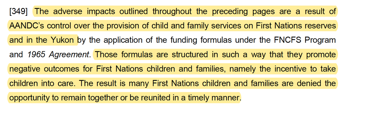 cblackst's tweet photo. #32 #isitgenocide resource. In 2016, the CDN Human Rights Tribunal found Canada discriminates against 165,000 First Nations kids by failing to equitably fund child welfare services. 7 (&amp; counting) non-compliance orders followed- funding just started to flow last year-2016 CHRT 2 https://t.co/uAIkdZEON9