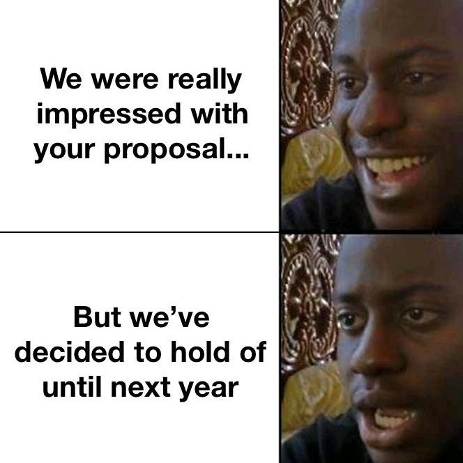 startup_reality's tweet photo. #FundRaising in #startups. 😂 https://t.co/75zej4pDQu