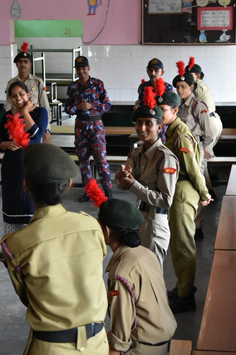 Transformers1_8's tweet image. Some crucial learning for the NCC cadets at Dungrin Hamirpur( H.P) on #personality_development and #character_building to channelize their thoughts and align their efforts with their prime mission of being more responsible and much more #serviceoriented citizens of India