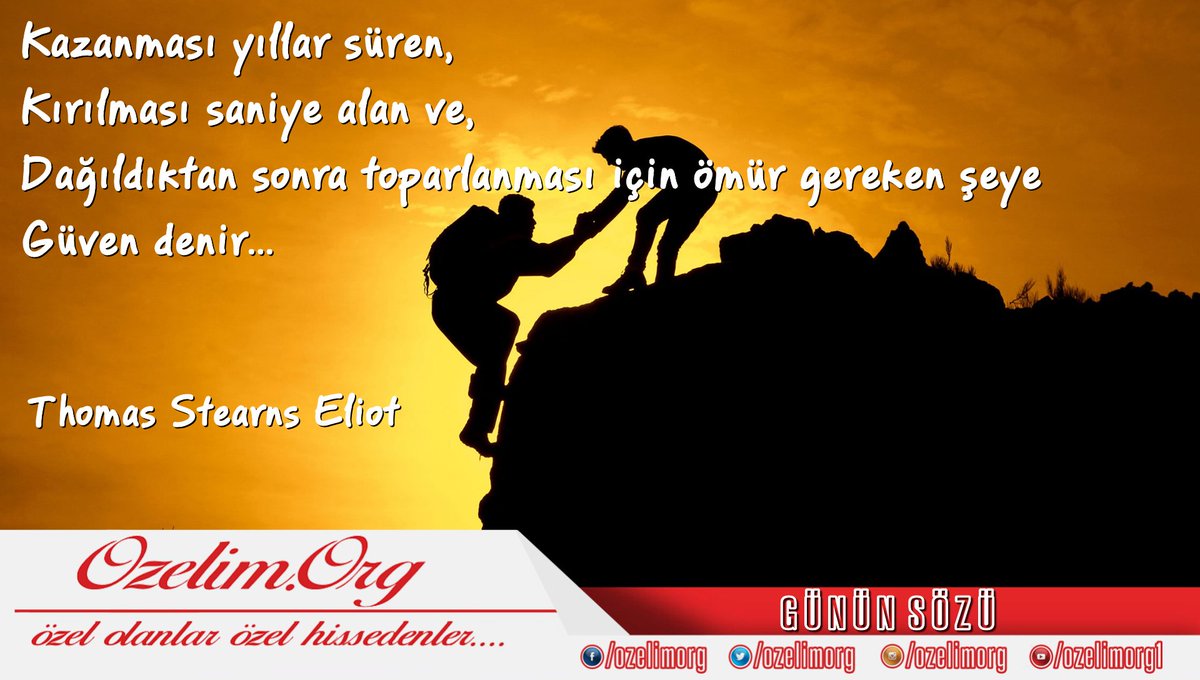 OzelimOrg's tweet photo. 02.07.2019 - #Salı #ThomasStearnsEliot #T.S.Eliot
https://t.co/2n4S3W5aio https://t.co/VCv1T0lNtq