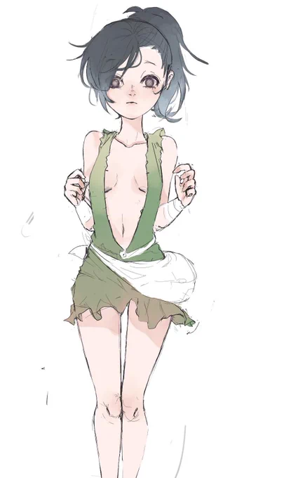どろろちゃんを描きつつ
間に百鬼丸を描く幸せ
百どろ描きたい…! 