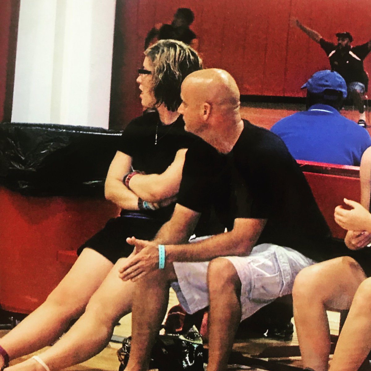 msleclere's tweet photo. #tbt to coaching in shorts, flip flops and right next to this guy! Some of the best times in Ft. Wayne! #glorydays #coach https://t.co/jSCvzyjceG