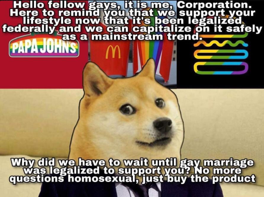 Jezz Hates Things Corporations The Day After Pride Ends Twitter