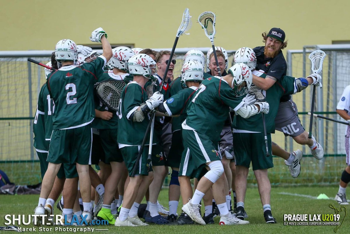 Game 4 vs the Czech team  at 17:30 Cardiff Mean Time where the boyos will battle for a top 4 finish. Tune in via  ec19lax.cz/livestream/. #followthedragons #cymruambyth #ec19lax