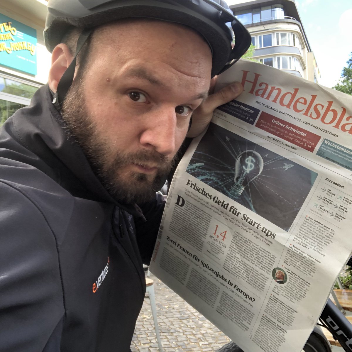 christianmiele's tweet photo. Großer Tag für uns inkl. Titelstory im @handelsblatt: Wir haben einen neuen $400M Early Stage Fund für US + EU Investments geraised. Vielen Dank liebe Founder, VCs und LPs!! ❤️ Ohne euch nicht möglich. Mehr dazu hier: https://t.co/FnyCNtw0dx https://t.co/7uzgjQ0wQD