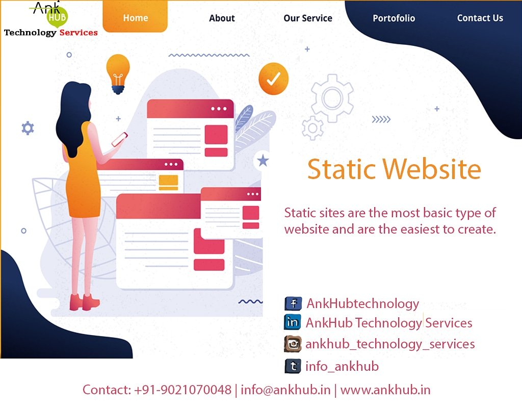 info_ankhub's tweet photo. A static site can be built by simply creating a few HTML pages and publishing them to a Web server.
.
#static #website #webservers #html #htmlpages #wordpress #publishing #staticwebsite #mostbasic #easiest #create #easytocreate #home #about #ourwebsite #portfolio #contactus #Poll https://t.co/KovG8A3S3S