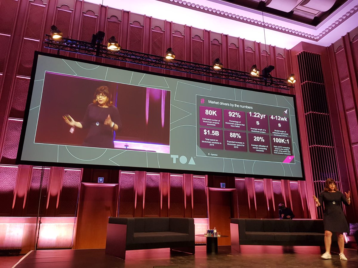 We are at #TOABerlin joining this amazing event. 
Just listened to the inspiring speech by <a href="/KatharynMWhite/">Katharyn M White</a> on the #truth about #blockchain and how to handle it for your business.