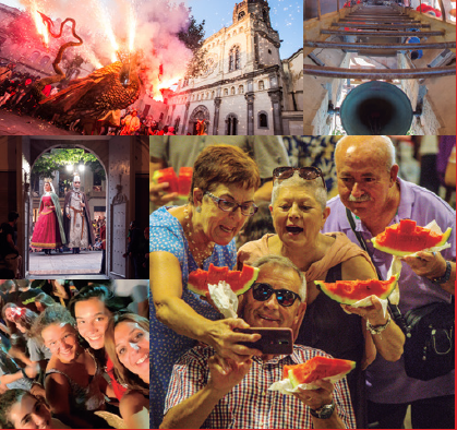 A partir de l'11 de juliol els programes de #lessantes arribaran a diferents punts de la ciutat: als centres cívics, a la Direcció de Cultura, a l’oficina de Turisme, a les OFIAC i als equipaments culturals municipal. Enguany no es farà la bustiada a totes les llars