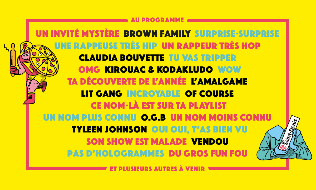 💥 OUMF reçoit les artistes les plus fresh de Montréal💥
Brown Family, Claudia Bouvette, Kirouac &amp; Kodakludo, L’Amalgame, Lit Gang, Of Course, O.G.B, Tyleen Johnson, Vendou, et plusieurs autres qui seront annoncés prochainement! 
#oumf2019 #oumf #festival #hiphop #musicfestival