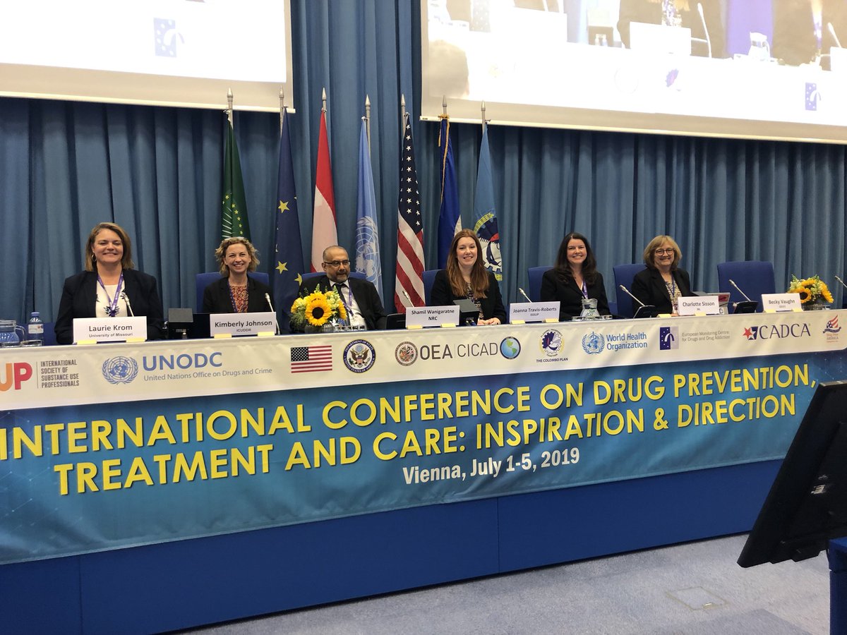 ISSUP (@issupnet) on Twitter photo Join us for the last plenary session today on the importance of the development of the workforce in substance use prevention and treatment #ISSUP2019 <a href="/UNODC_PTRS/">UNODC Prevention Treatment Rehabilitation Section</a> <a href="/StateINL/">US Dept of State INL</a> Join us for the last plenary session today on the importance of the development of the workforce in substance use prevention and treatment #ISSUP2019 <a href="/UNODC_PTRS/">UNODC Prevention Treatment Rehabilitation Section</a> <a href="/StateINL/">US Dept of State INL</a>