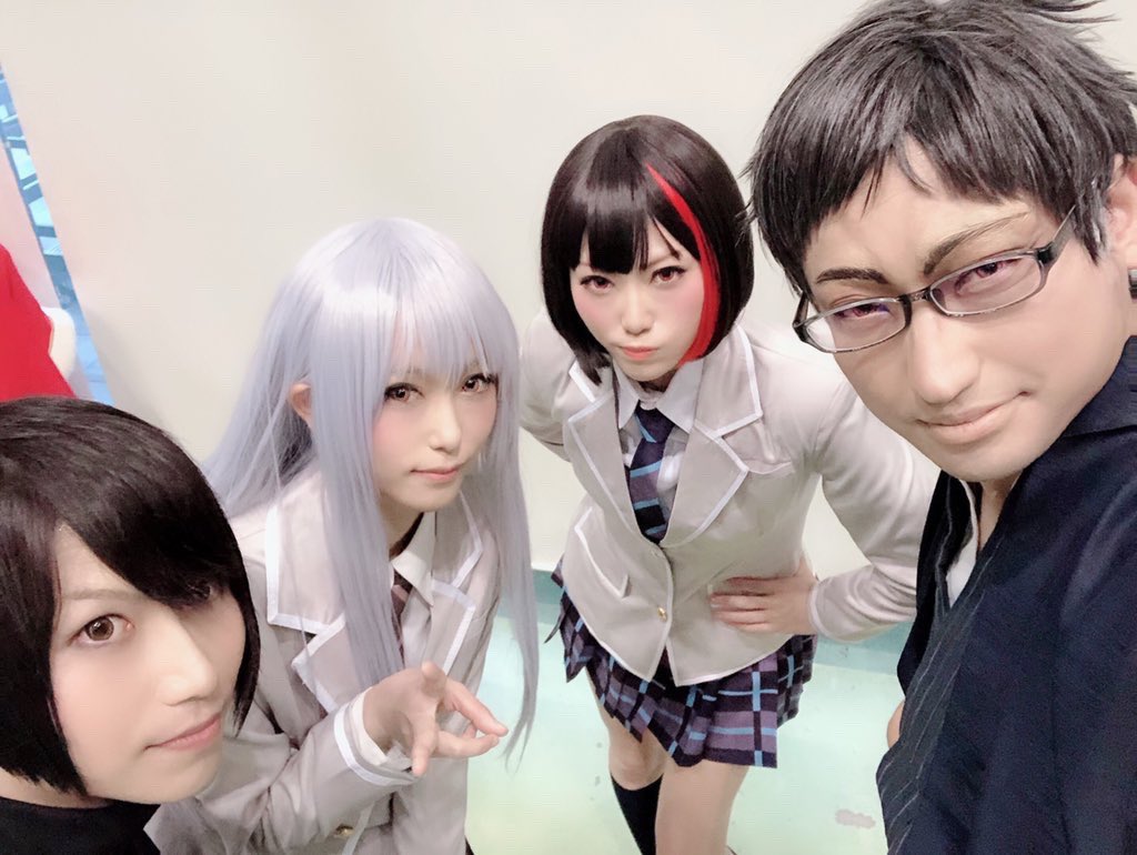 momo0__0's tweet photo. (今更ながら)BDP楽しかった〜！
友希那と蘭で参加したら、ピンポイントでパパ達が‥！！感動✨
家族写真撮れた！🥺😂
それに蘭パパと蘭が一緒にいるとこ見れたのほんと尊かった‥‥
たくさんの可愛いバンドリレイヤーさん達とも繋がれてはっぴーー！♥
 #BDP7th https://t.co/TKF8IivsF1