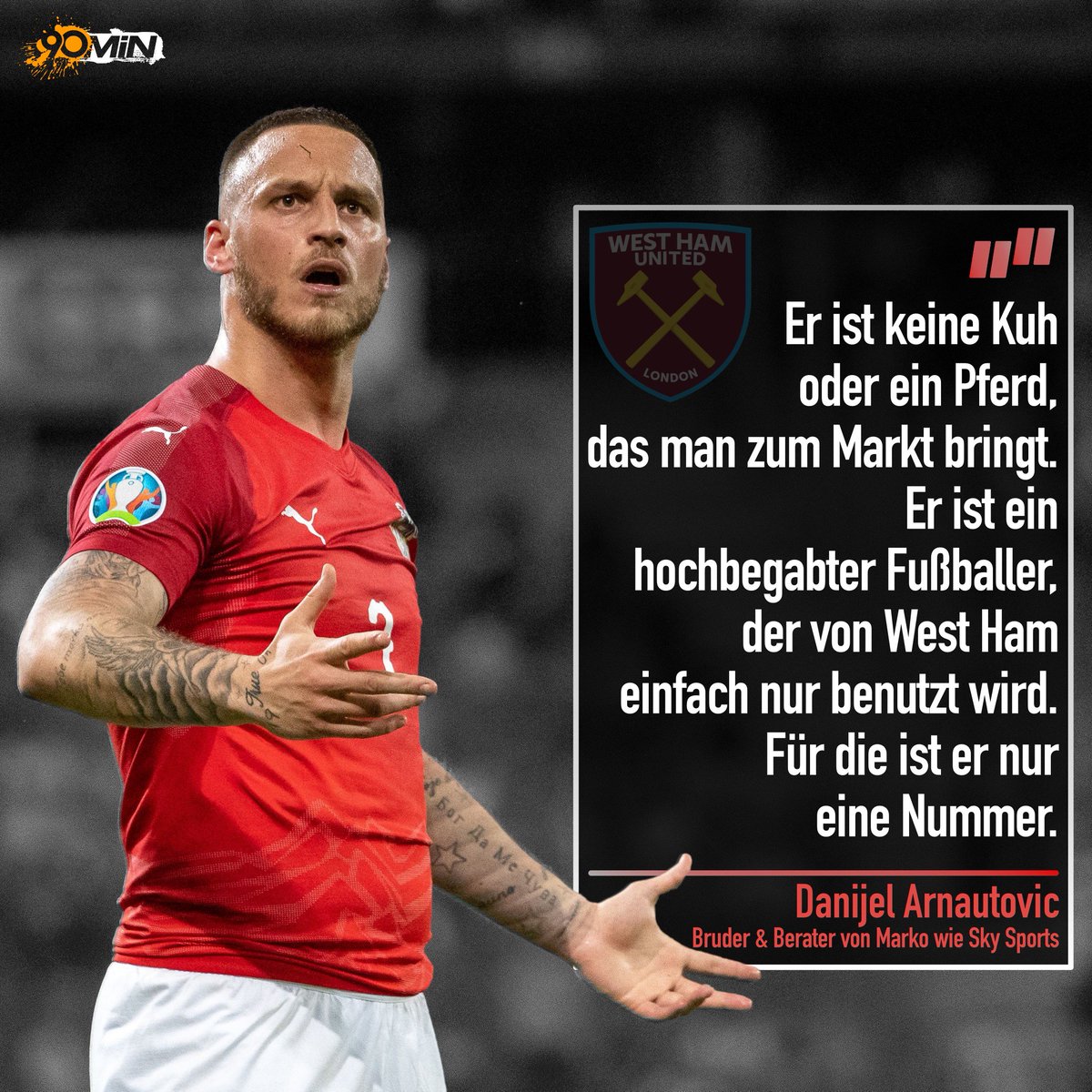 90min De On Twitter Apropos Transfermarkt Danijel Arnautovic Bruder Amp Berater Von Marko Regt Sich Uber Das Verhalten Von Westhamutd Auf Man Wolle Mit Dem Ex Werderaner Nur Kasse Machen Die Frage
