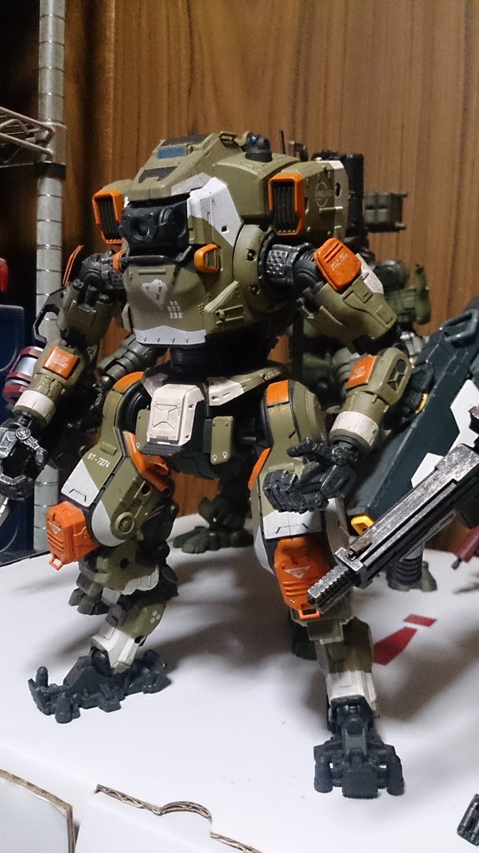 タイガーk No Twitter アップデート版に見える Bt 7274 Vs 神行 タイタンフォール Titanfall Joytoy 暗源