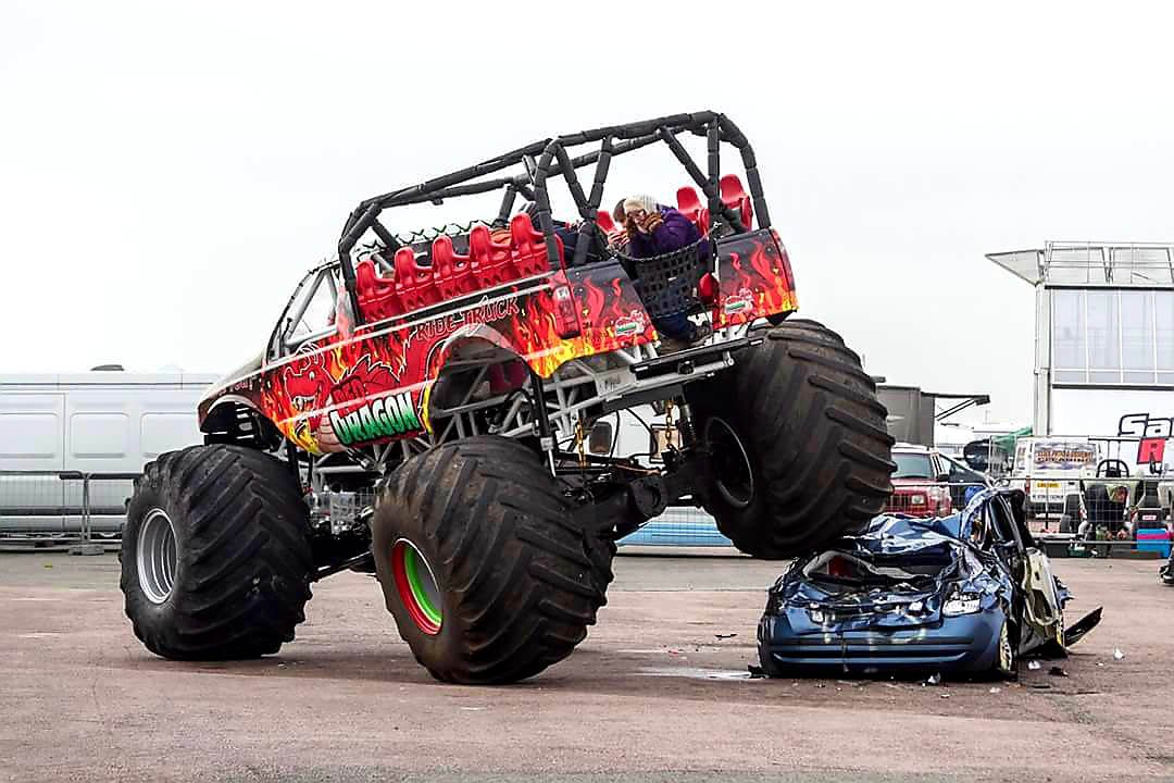 Red Dragon Monster Truck Rides