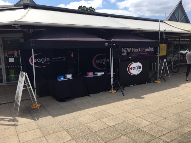 Thanks for the shout out <a href="/eagleradio/">Greatest Hits Radio Surrey & East Hampshire</a> its great to see you in #Cranleigh today. Cant wait to stick my "I love Cranleigh" sticker in my car!