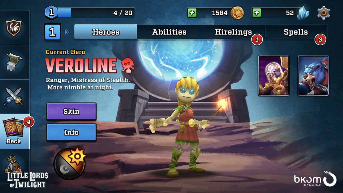 LLoTGame's tweet image. Do not be fooled by appearances: this ragdoll shell hosts the spirit of a real young girl whose original form is kept imprisoned in a dark and secret place by a mysterious Spellcaster.

Do you often play as Veroline? Let us know!

#LLoTGame #LittleLordsofTwilight #mobilegame