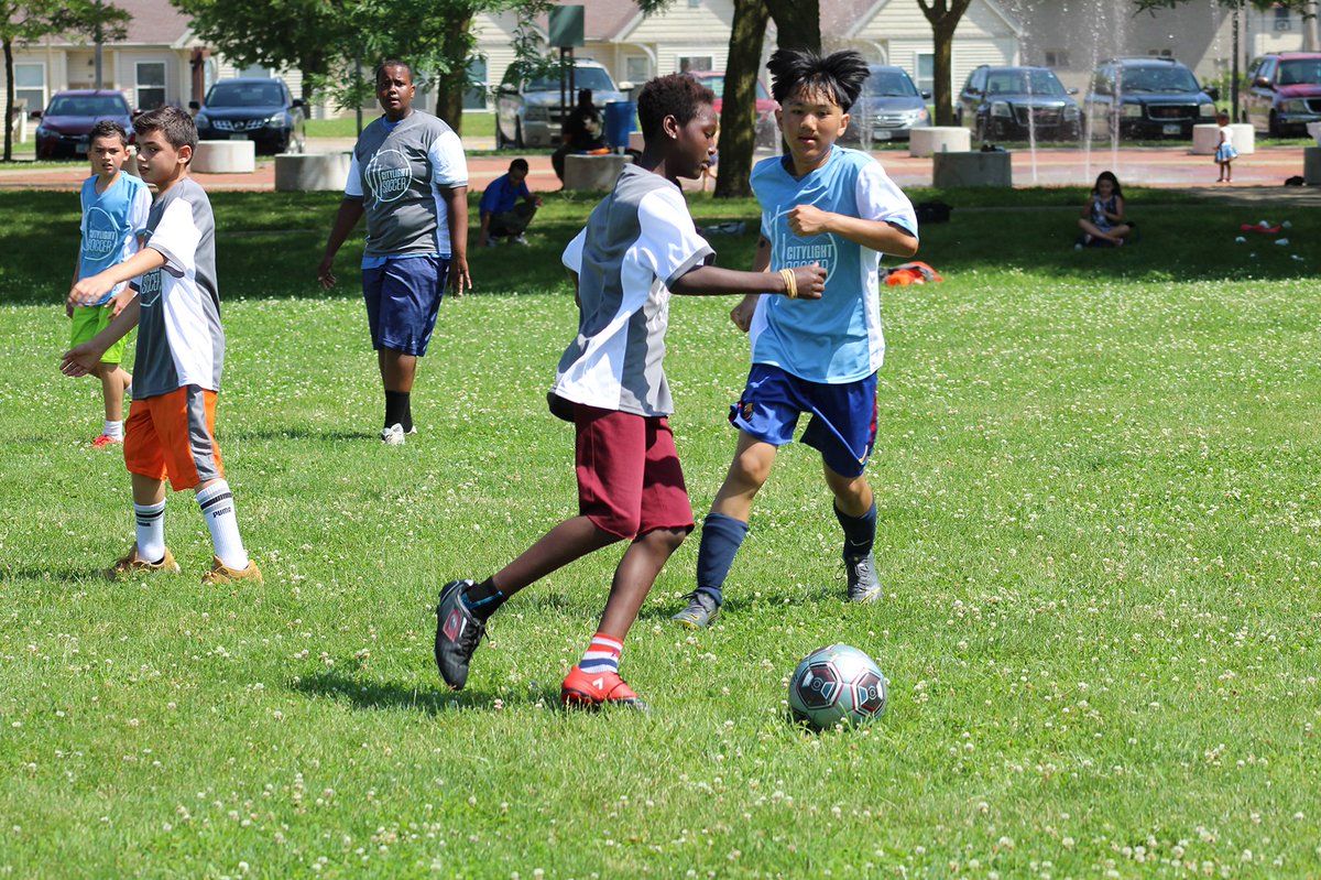 GreaterIowaYFC's tweet photo. Every summer, our City Life ministry partners with area churches to provide a soccer league for students in the King Irving-Riverbend neighborhood. This partnership has allowed us to develop relationships with over 100 area youth #giyfc #citylife #collaborativecommunitystrategy https://t.co/c2jhOPVoes