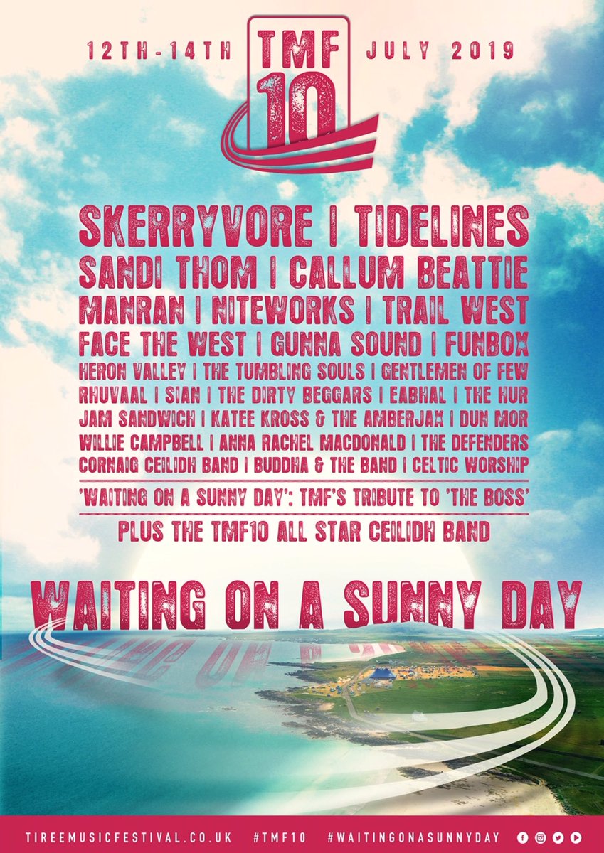 TireeMusicFest's tweet image. So excited to announce @callumbeattieuk is our final headline act for #TMF10 🎤👏 He’ll be taking to the ELEVATE stage with loads of talented Scottish acts next week 😎 #waitingonasunnyday