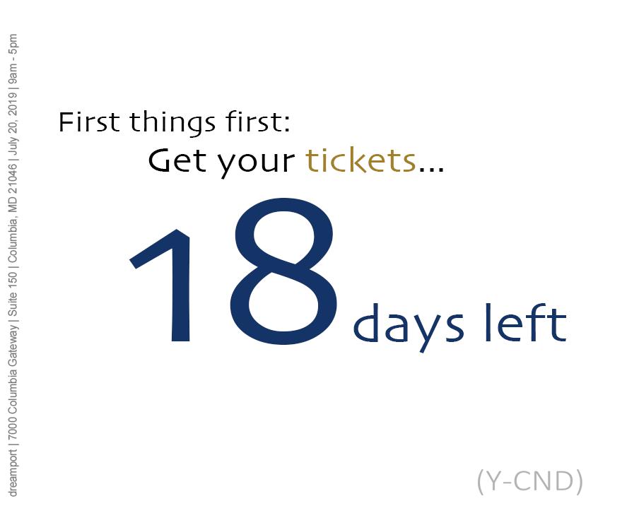 YCND_DC's tweet photo. Only 18 days left to get your tickets!!!! Looking forward to seeing you there!
.
@DefenderAcademy @YCND_DC #DefenderAcademy #NextGen #Cyber #Hacker #Teen #Con #Student #future #highschool #middleschool #summer #summerfun #sumer2019 #18days https://t.co/izE8KF6POR