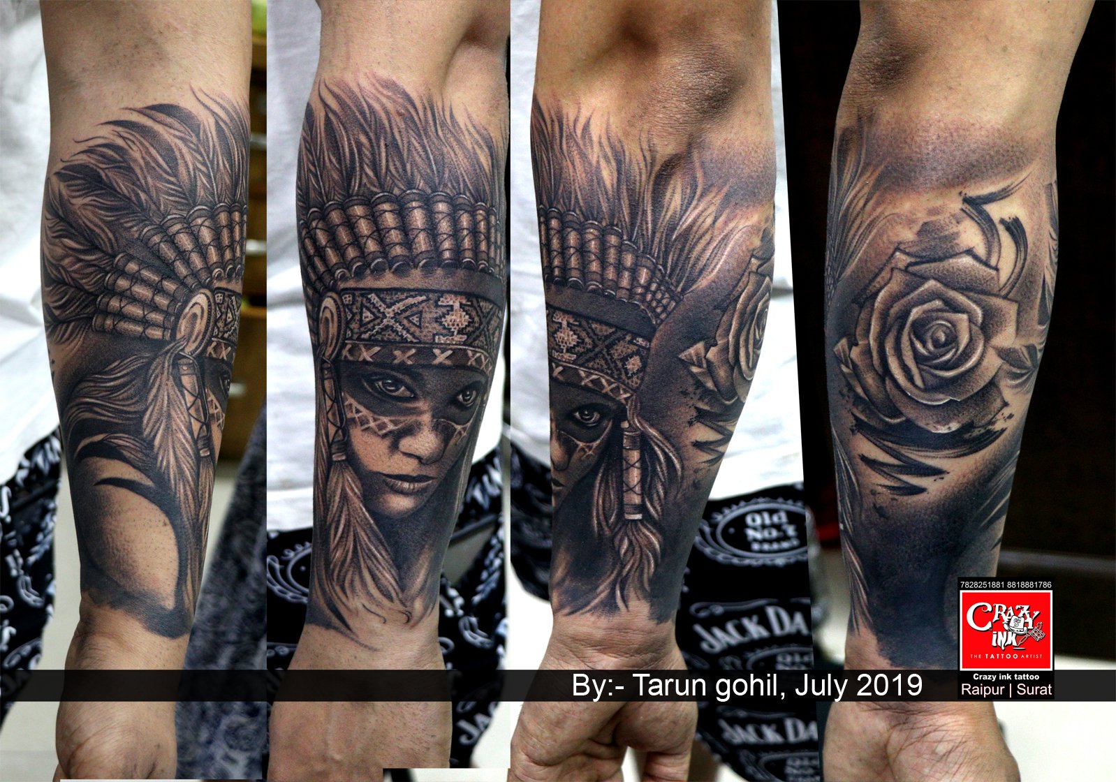 INDIAN TATTOOS ARTIST. By : 7Hills Tattooz, in City: Hyderabad, Telangana,  IN, Phone No.: +91******8998