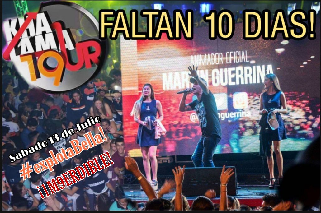Estudiantinabvc's tweet photo. 🛑Sabado 13 de Julio!🛑 La 1M9ERDIBLE de media Provincia copa Bella Vista!🚌🚗
Una fiesta unica e irrepetible!🔥
#Khalamatour19💃 #MartinGuerrina 
#explotatodo💣💥 https://t.co/tjj5o4yD62