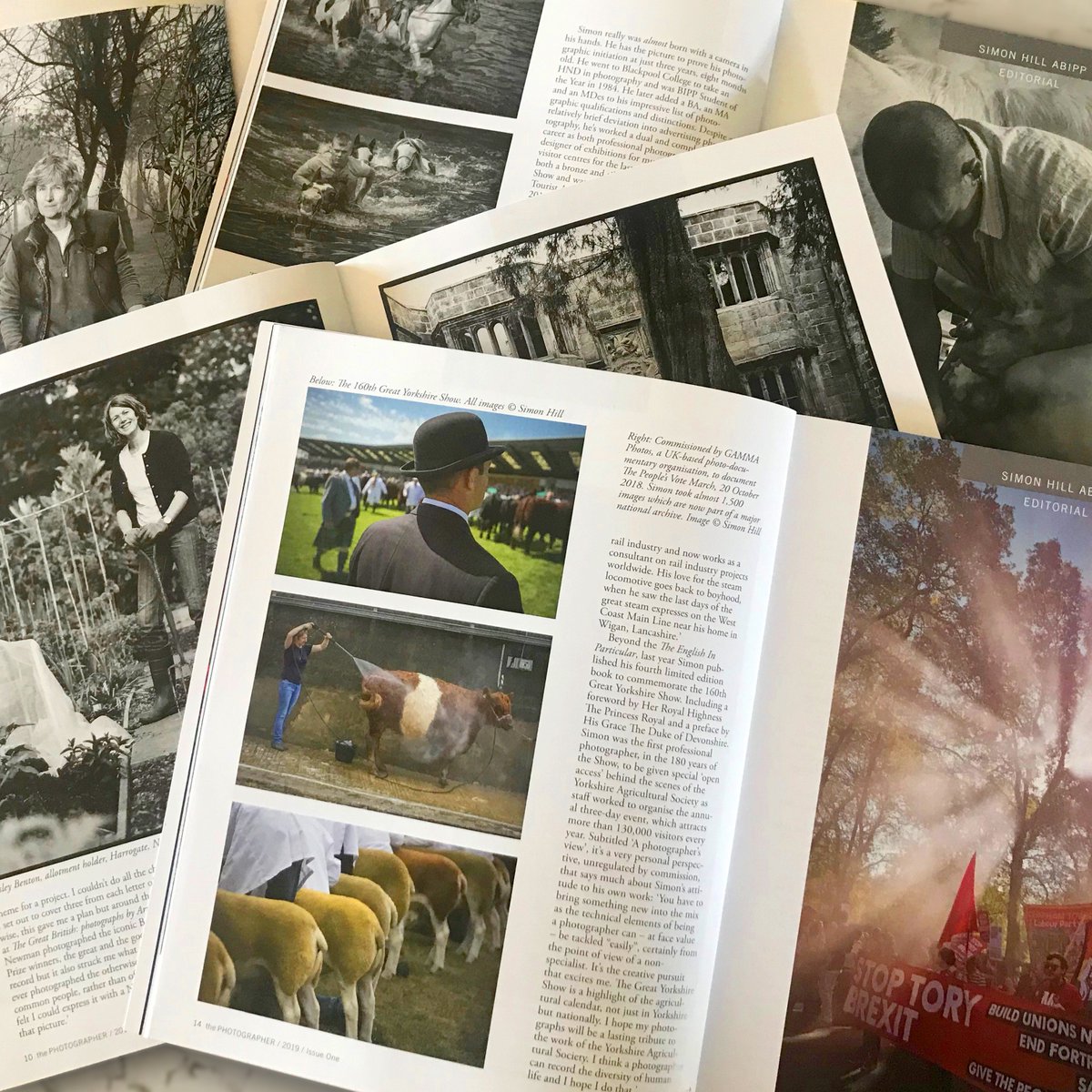 scirebroc's tweet photo. Delighted to have made the front cover of “The Photographer” magazine with an 8-page feature. Includes my work for the @CommonGroundLab @greatyorkshow and @peoplesvote_uk projects #bipp #thebipp #photographeroftheyear #blackandwhite #commonground #greatyorkshireshow #brexit https://t.co/sUCXmzEFfb