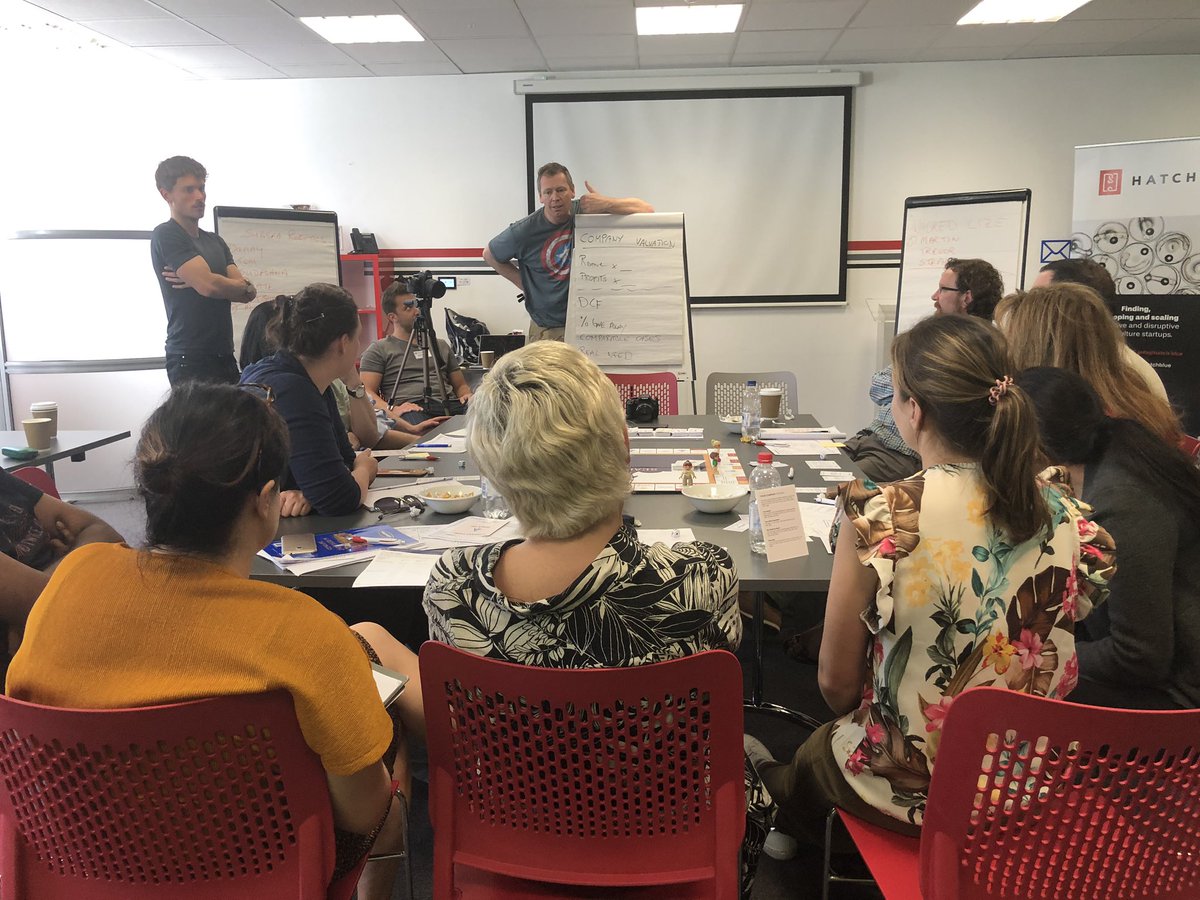 hatchblue1's tweet photo. Playing the game of #ScaleUp with @ChrisRangen with our @BordIascMhara #aquaculture workshop teams #Valuations #Investors #Market #Revenue #Moneyinbank the #VirtualReality of the startup journey @BordnaMona @Entirl @GAA_Aquaculture @CargillAnimal #fun https://t.co/Daa3cbZXMy