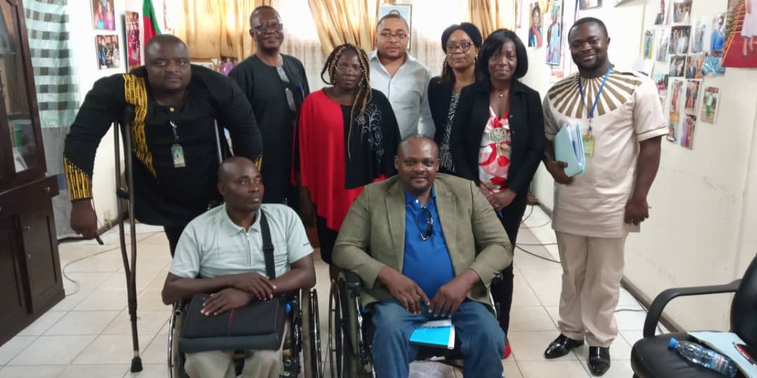 CBCHSORG's tweet photo. Ministry of Social Affairs (MINAS) #Cameroon &amp; @CBCHSORG have worked on a Memorandum of Understanding (MoU) defining collaboration in the promotion of disability rights for women/girls living with #disabilities in Cameroon.  
@lilianefonds   @AustralianAid   @CBM https://t.co/8c1OOGjDxd