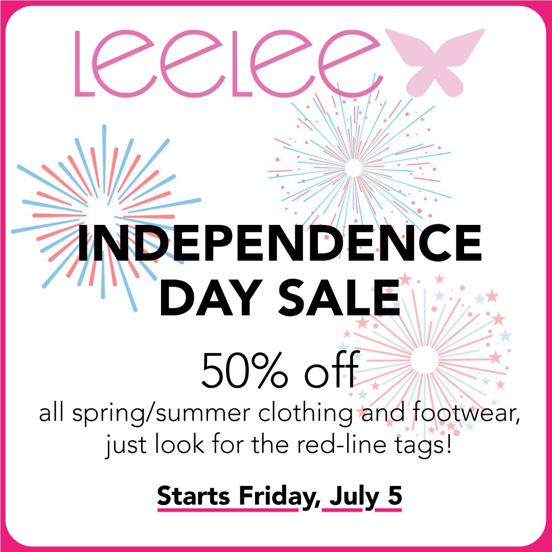 Get in early. No, for real... once it’s gone, it’s gone forever. 😳
.
.
.
•🏃🏻‍♀️🏃🏼‍♀️🏃🏾‍♀️• #igotitatleelee #independenceday #boutiquesale #thehistoricpearl #springsummersale2019 •🧨•