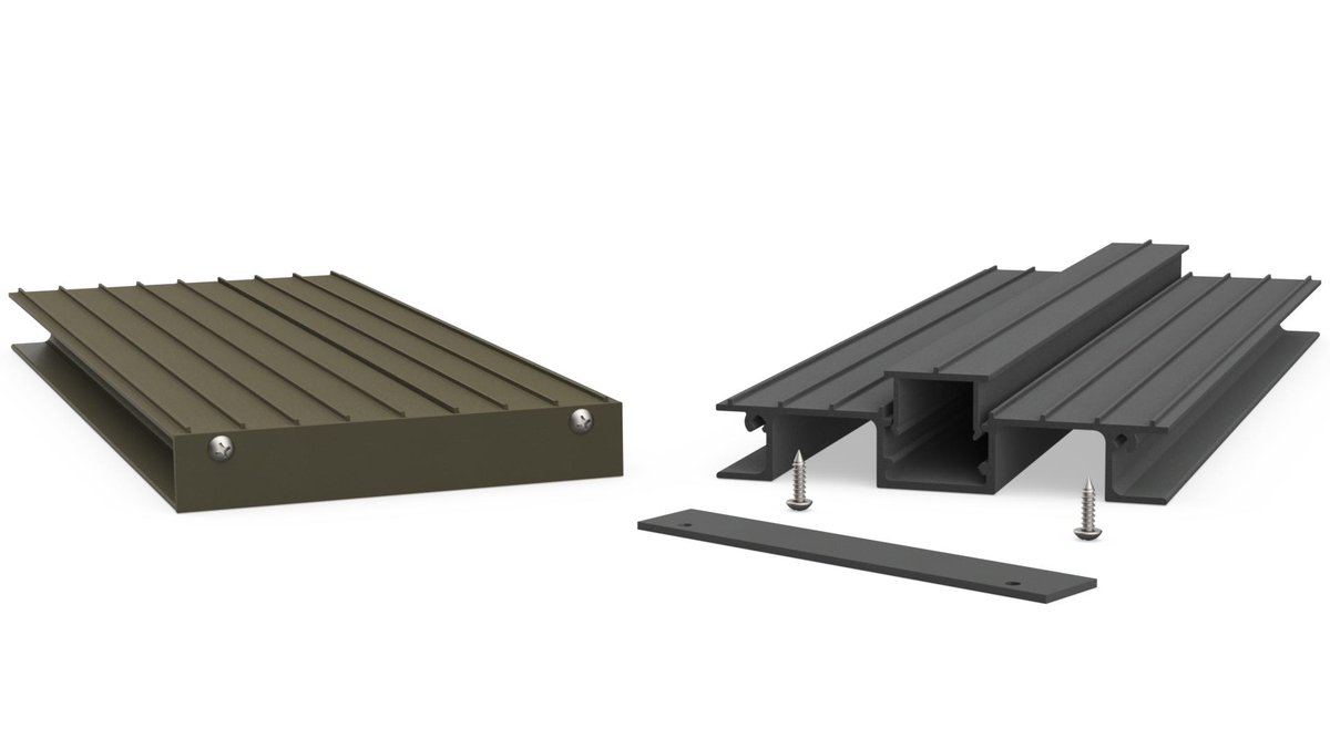 AliDeckUK's tweet photo. Alideck Junior Balcony Decking
This #decking board is a #costeffective version, #aluminium #fireresistant #10year #warranty #powdercoated in two choices. Safe and durable. More info > https://t.co/d6CsycdcrN https://t.co/kx6a69GqG4