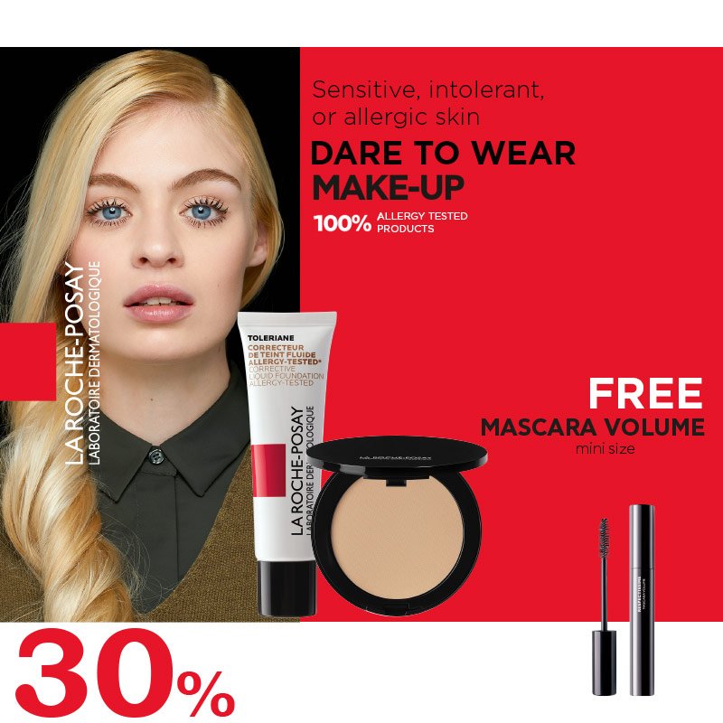 BestPharmacy.gr on Twitter: "Discover La Roche Toleriane make-up products -30% off &amp; get FREE one mini size Volume Mascara ➡️ https://t.co/Z6rw3yaC5l #larocheposay #toleriane #makeup #larocheposaytoleriane #tolerianemakeup #sensitiveskin ...